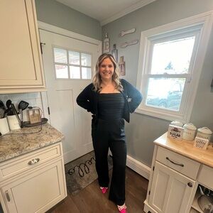 Abercrombie jumpsuit. Worn once as pictured. Medium tall